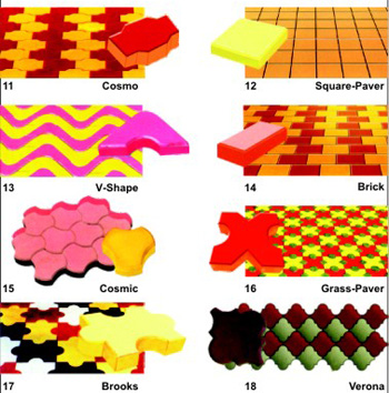 Paver Interlocking Mould